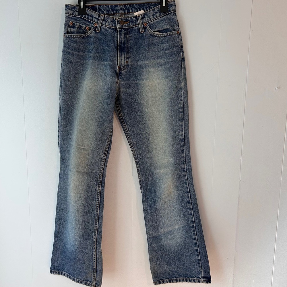 Vintage‎ Jordache Basic Denim High Rise Straight Leg Blue Jeans Medium Wash 90s